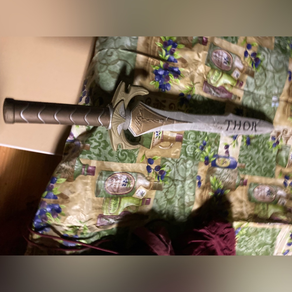 Armor Of Asgard Thor Sword NERF Hasbro Ultra Rare Used only one on web